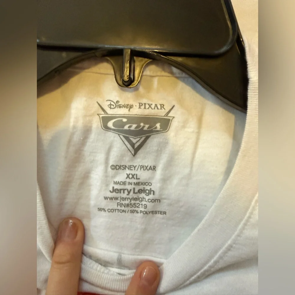 Disney Pixar Cars Lightning McQueen T-Shirt 2X - Picture 3 of 3
